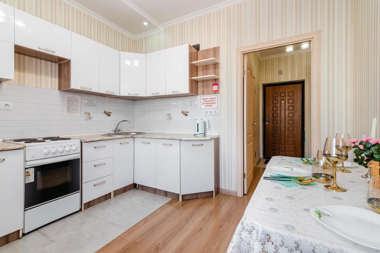 Akvarel Apartment Near Adk Almaty Eksteriør bilde