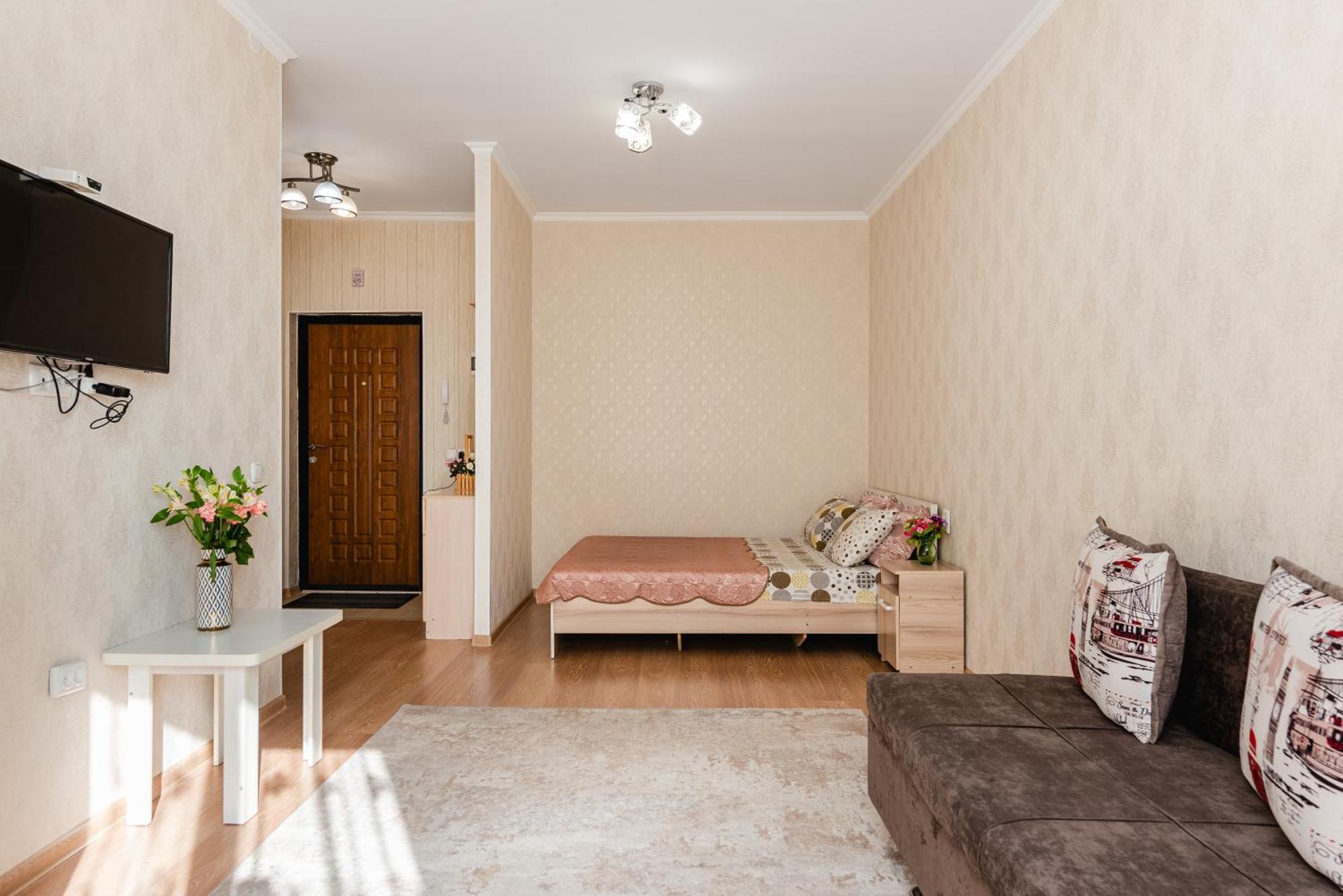 Akvarel Apartment Near Adk Almaty Eksteriør bilde